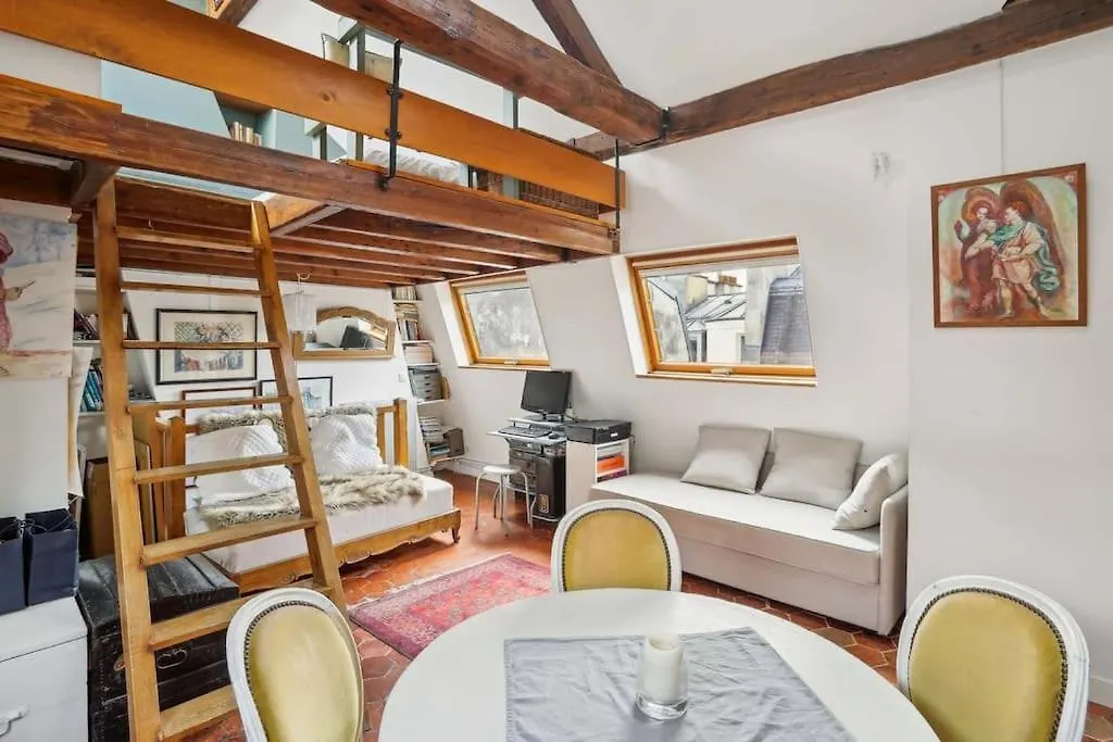 L'atelier Du Peintre - Grand Triplex Parisien Lägenhet Paris